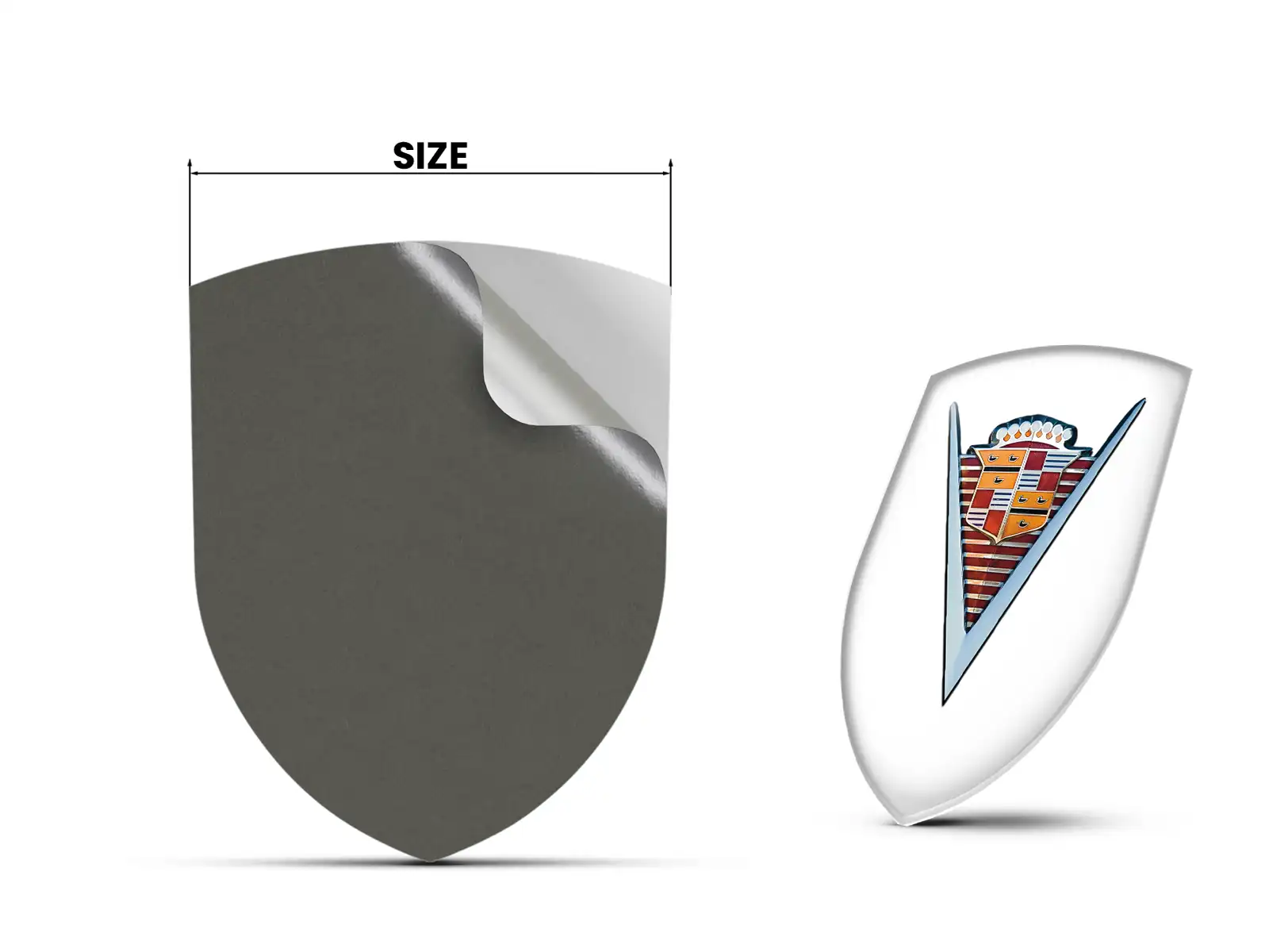 Cadillac Adesivi Logo Vinile Pro Max Resiliente Elegante Layout